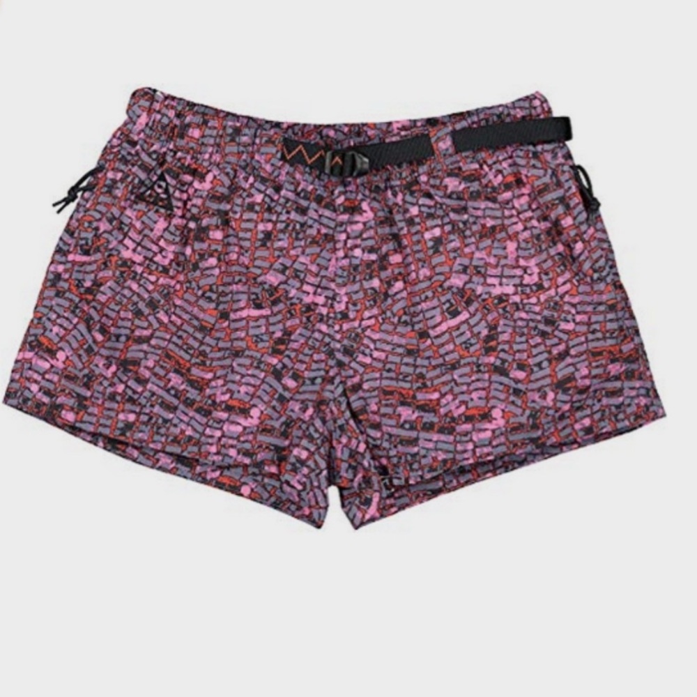 Nike ACG Women's Shorts Pink Black Print NWT